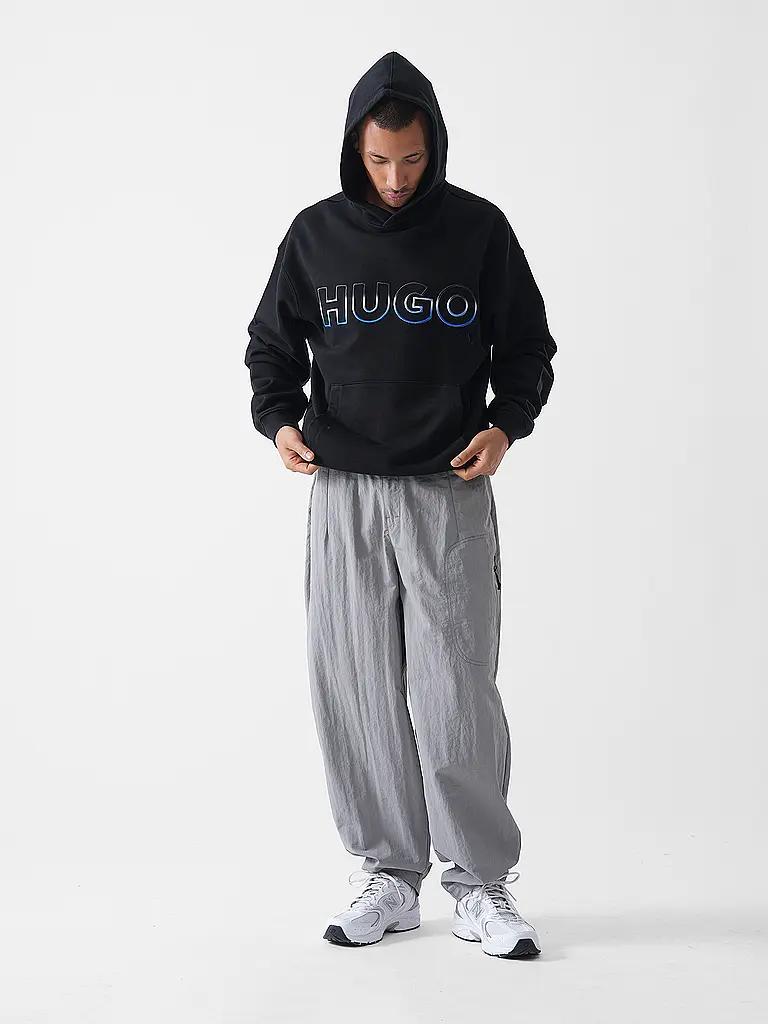 HUGO | Kapuzensweater - Hoodie NOGUDI | schwarz