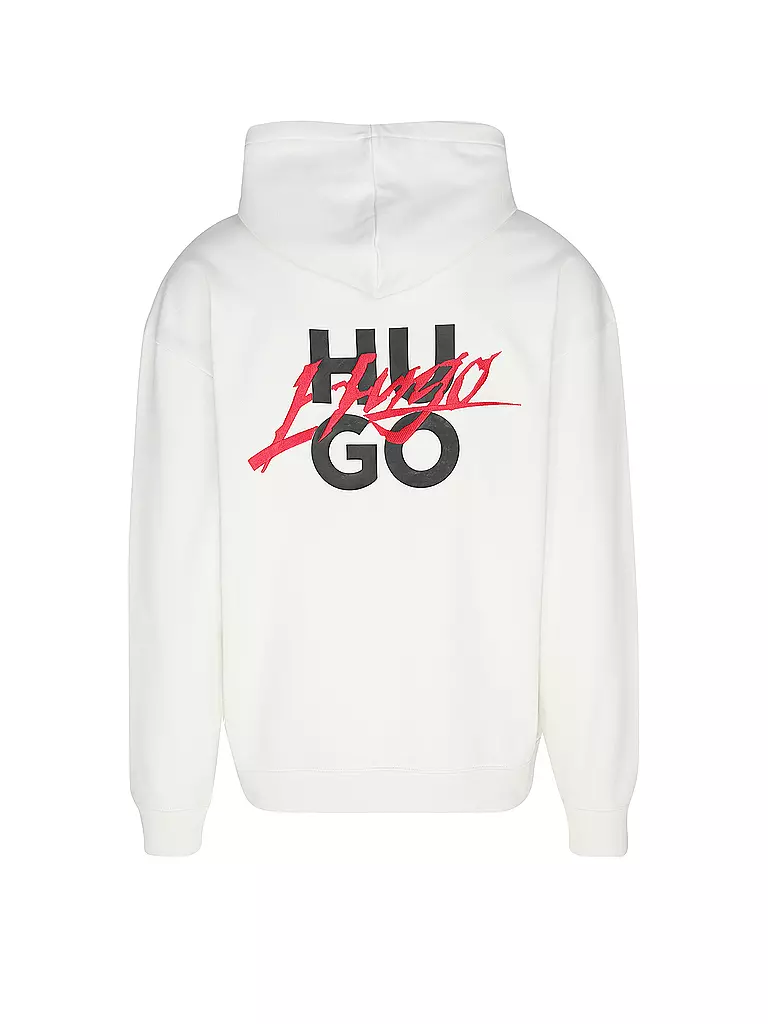 HUGO | Kapuzensweater - Hoodie | weiss