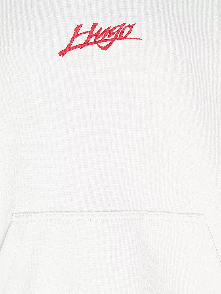 HUGO | Kapuzensweater - Hoodie | weiss