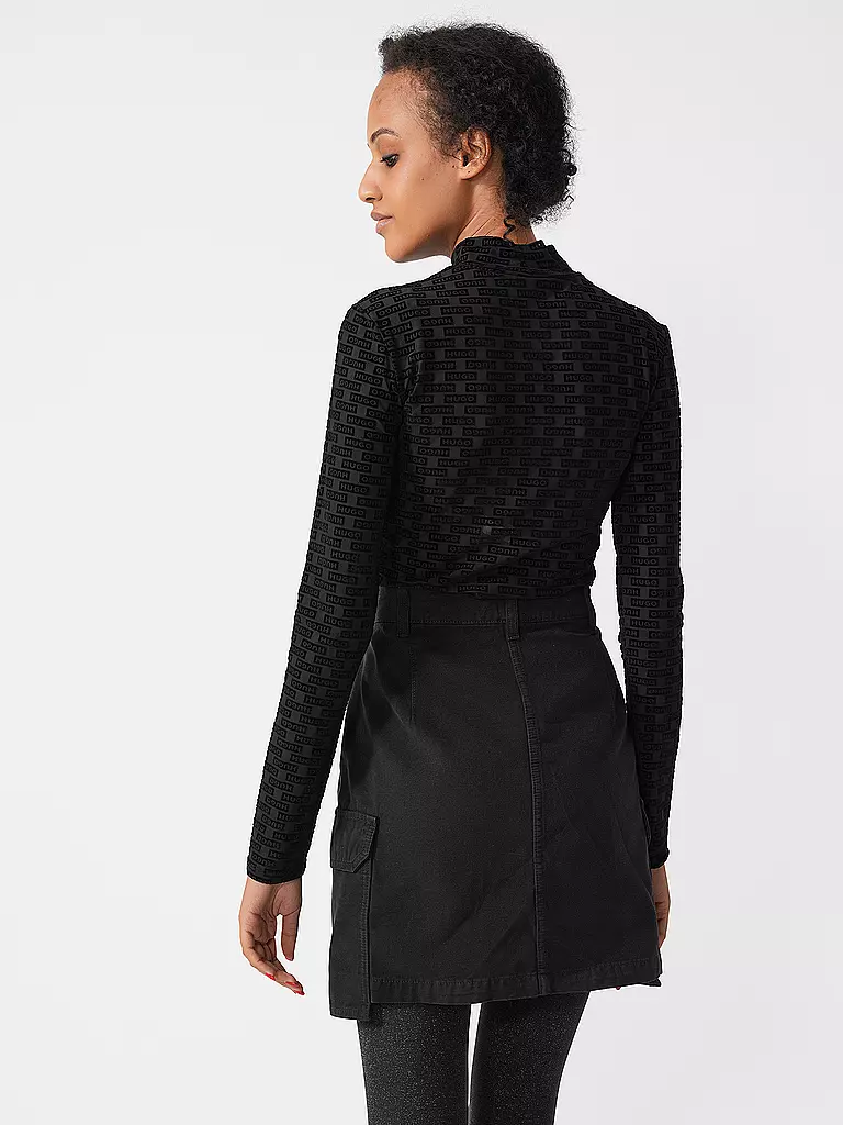 HUGO | Langarmshirt DASORI_B | schwarz