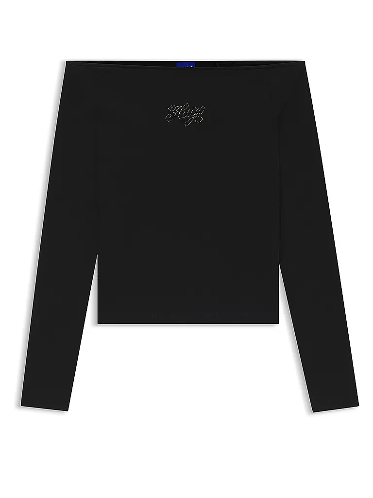HUGO | Langarmshirt DOLDER_B | Schwarz