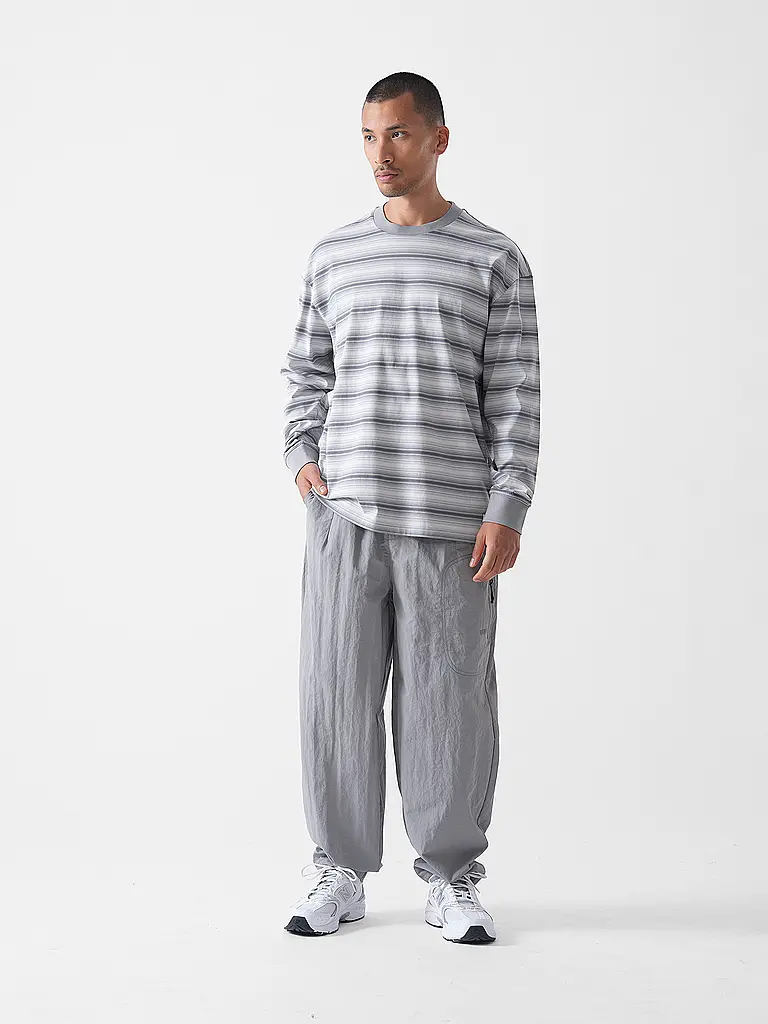 HUGO | Langarmshirt NISOLOG | grau