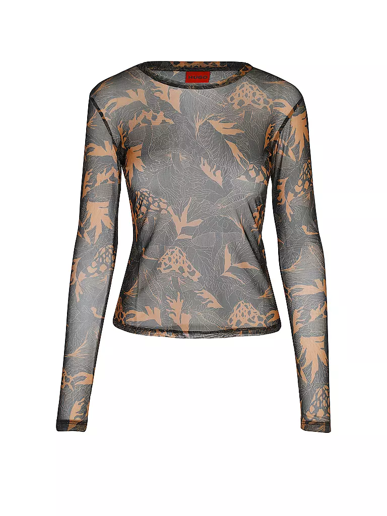 HUGO | Langarmshirt | schwarz