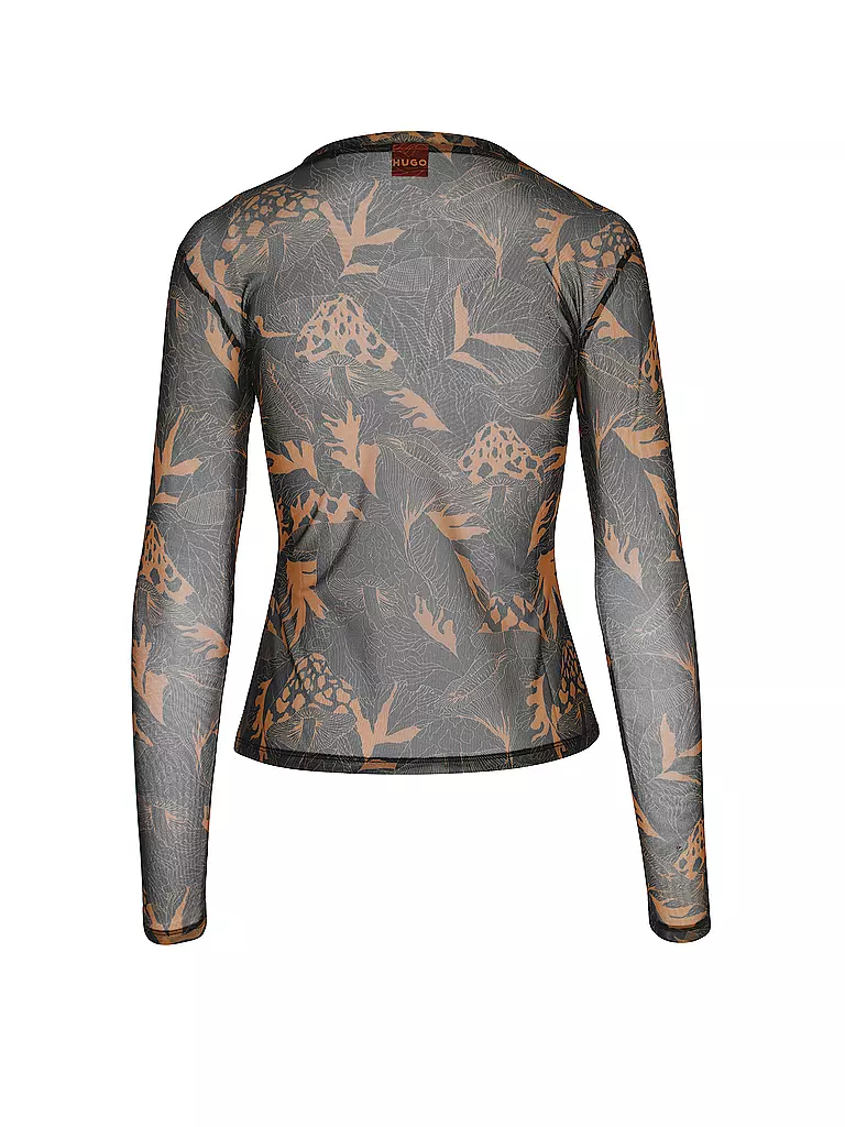 HUGO | Langarmshirt | schwarz
