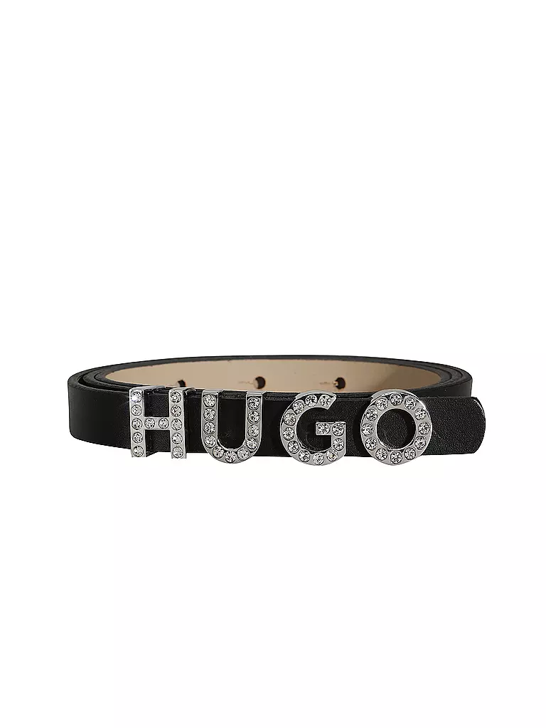 HUGO | Ledergürtel ZULA S  | schwarz
