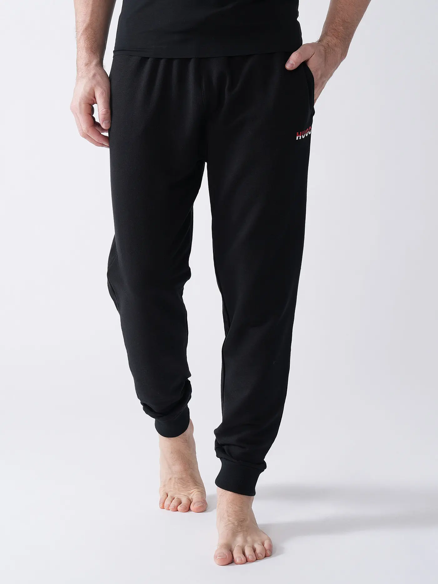 HUGO | Loungewear Jogginghose AMSTERDAM | schwarz
