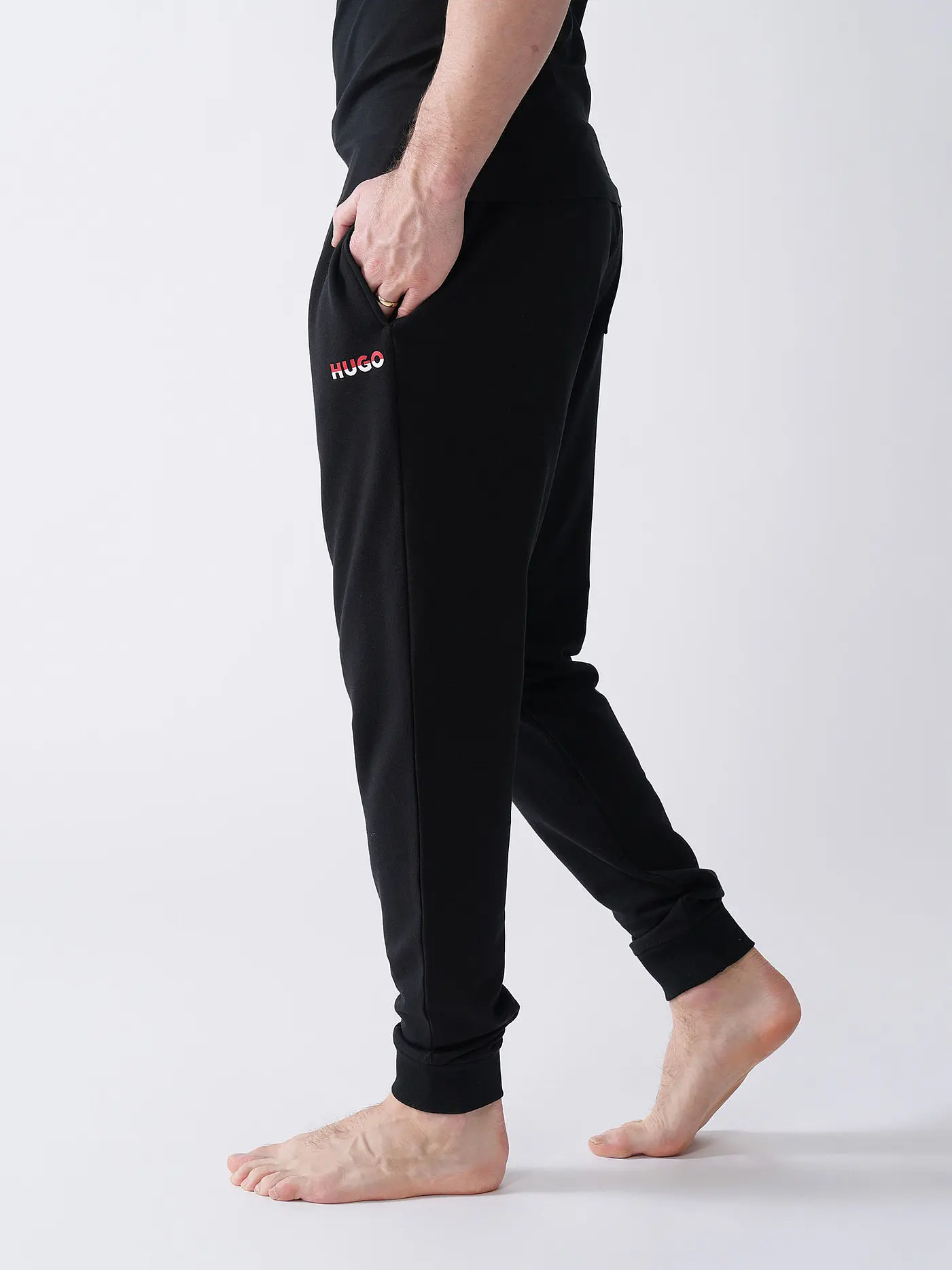 HUGO | Loungewear Jogginghose AMSTERDAM | schwarz