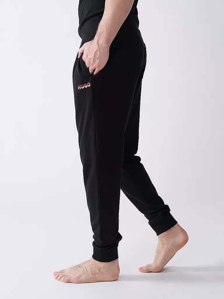 HUGO | Loungewear Jogginghose AMSTERDAM | schwarz