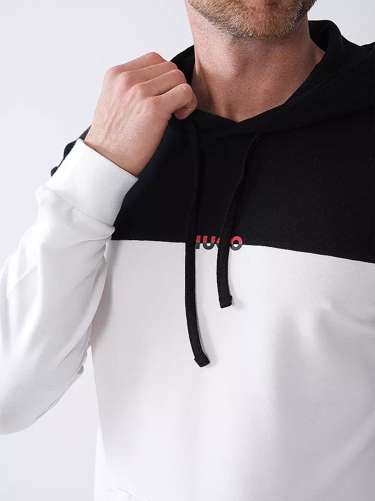 HUGO | Loungewear Kapuzensweater - Hoodie AMSTERDAM | schwarz