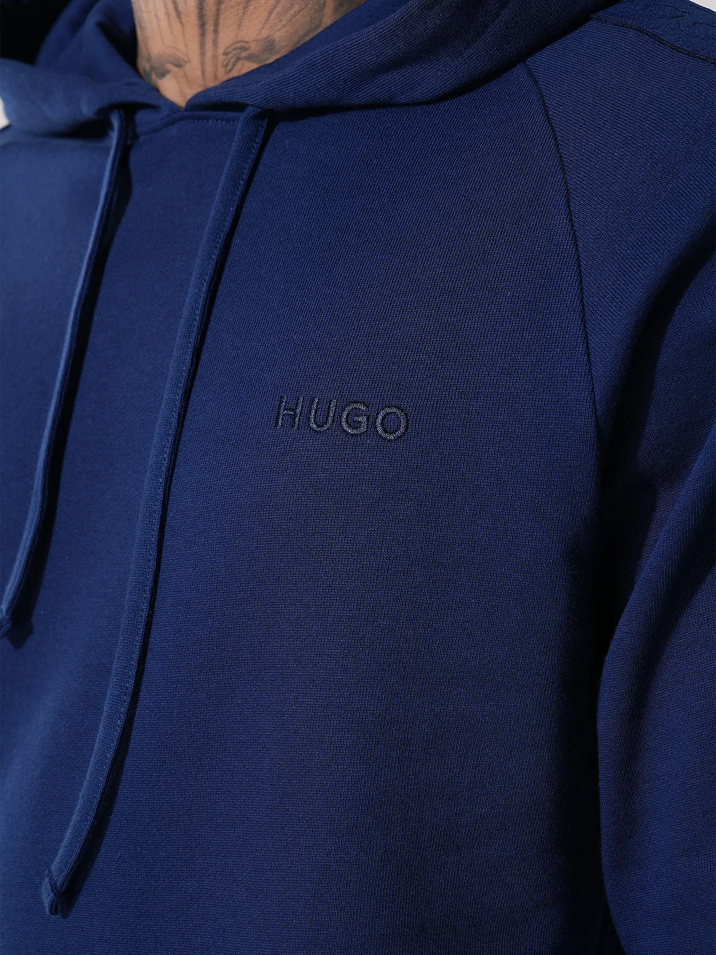 HUGO | Loungewear Kapuzensweater - Hoodie | dunkelblau