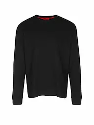 HUGO | Loungewear Langarmshirt AUSTIN | schwarz