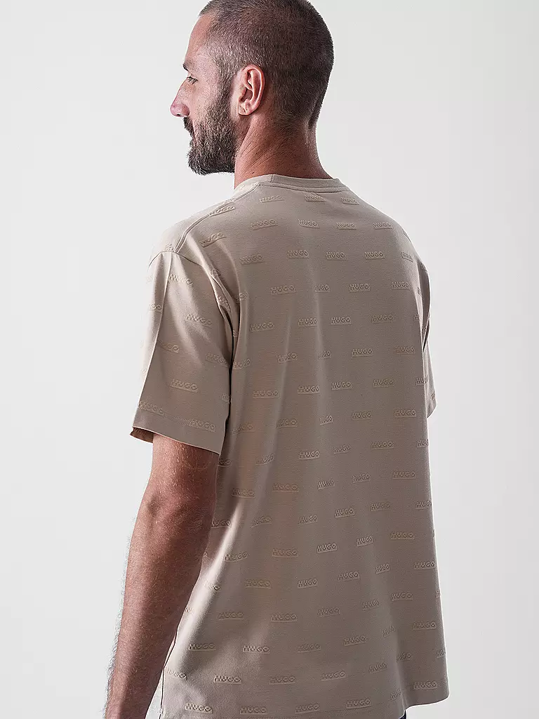 HUGO | Loungewear Shirt  | beige