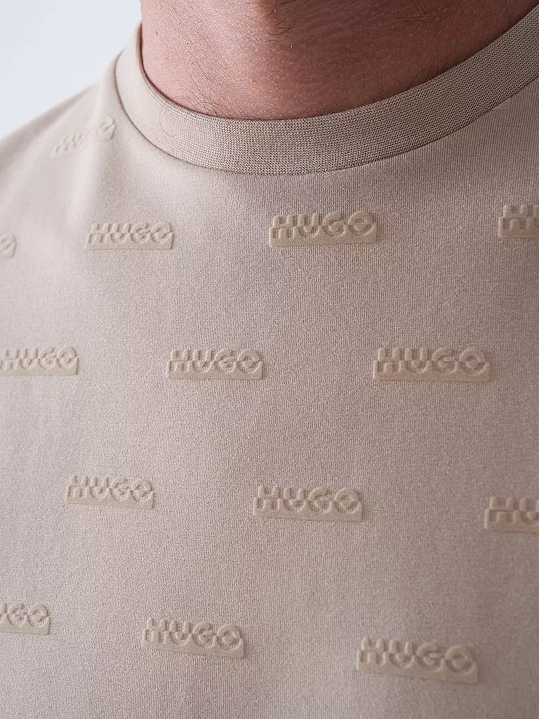 HUGO | Loungewear Shirt  | beige