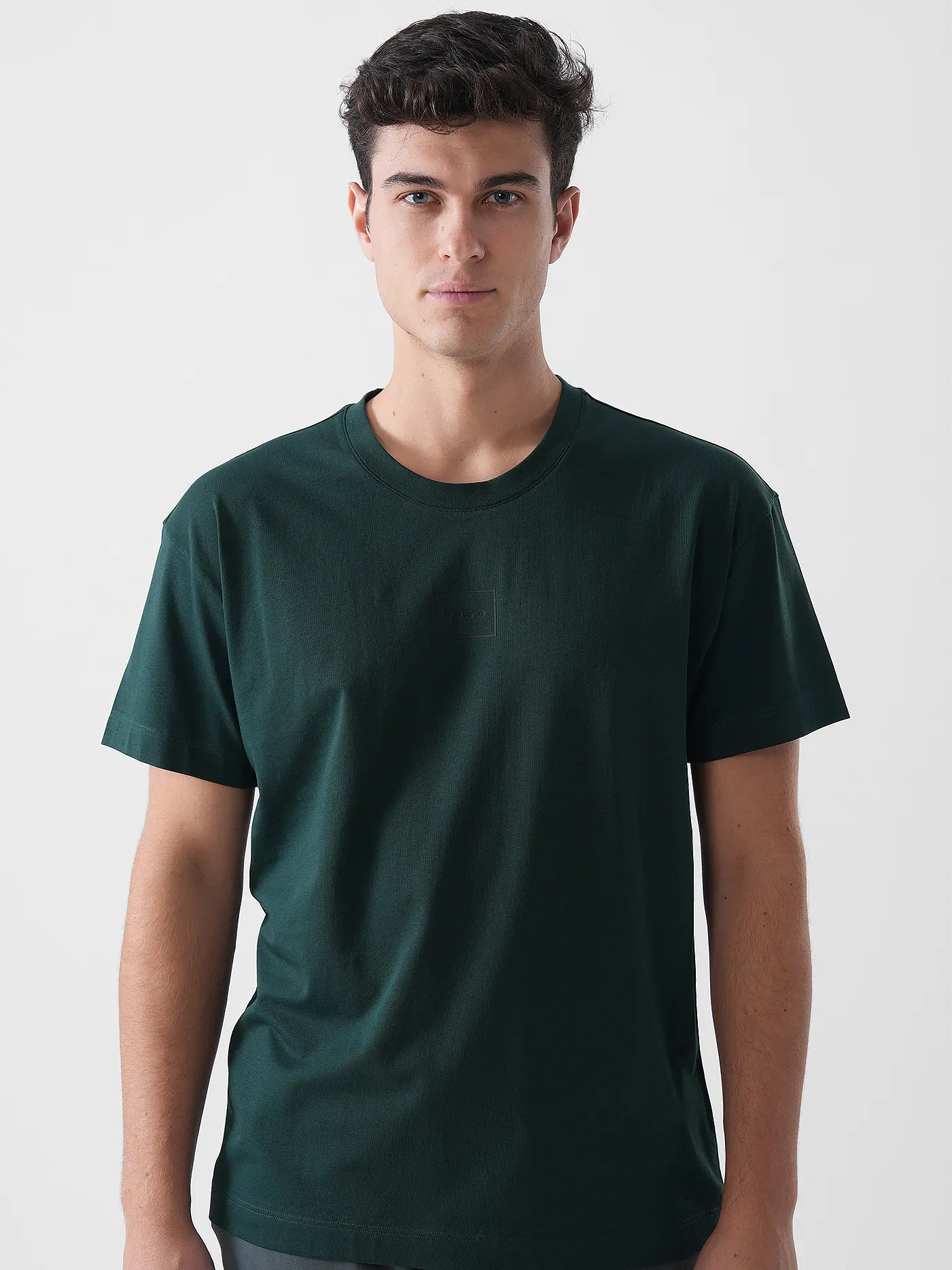 HUGO | Loungewear Shirt LAZE | schwarz
