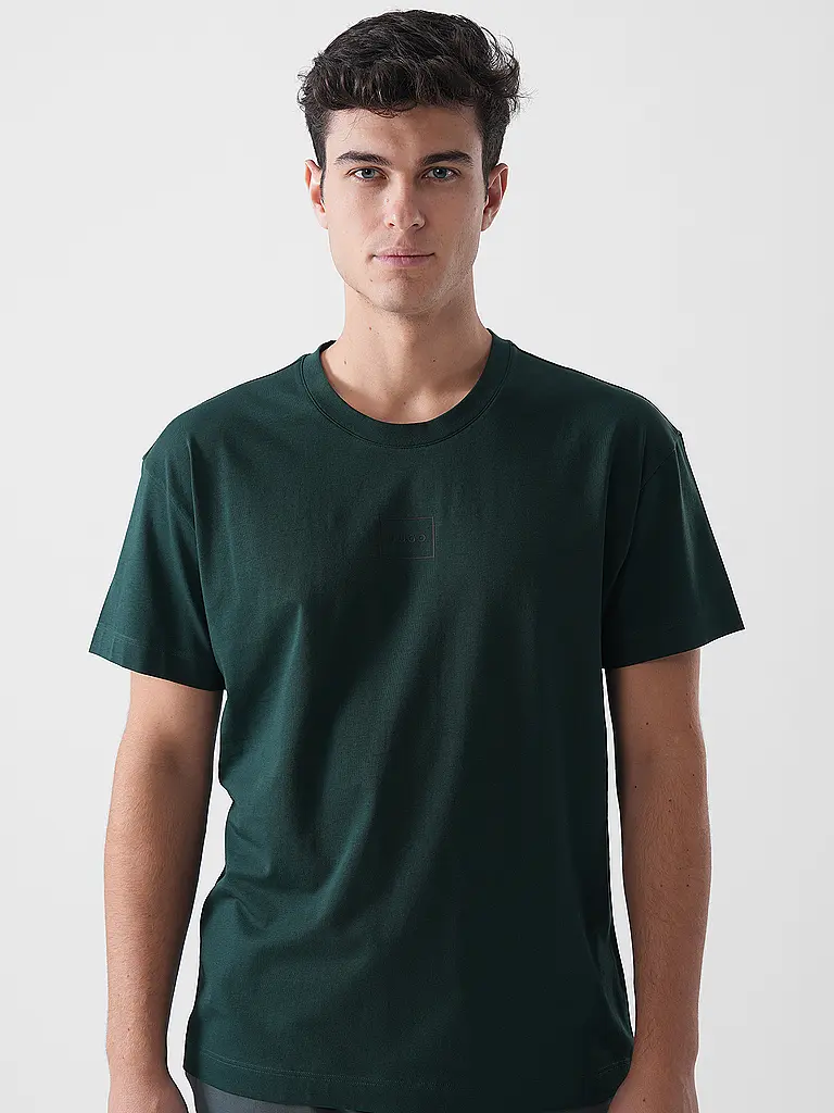 HUGO | Loungewear Shirt LAZE | schwarz