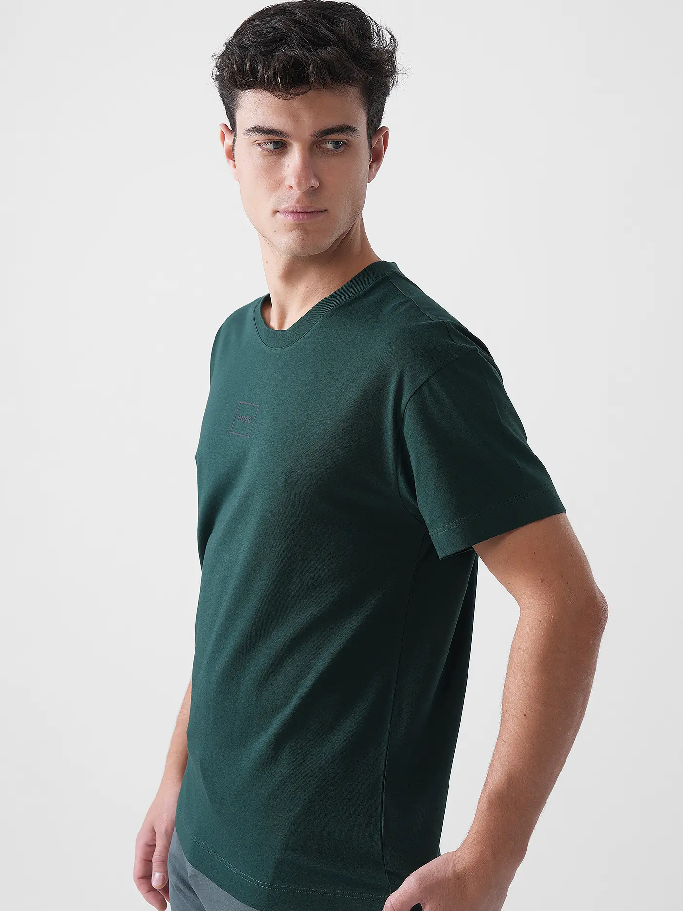 HUGO | Loungewear Shirt LAZE | schwarz