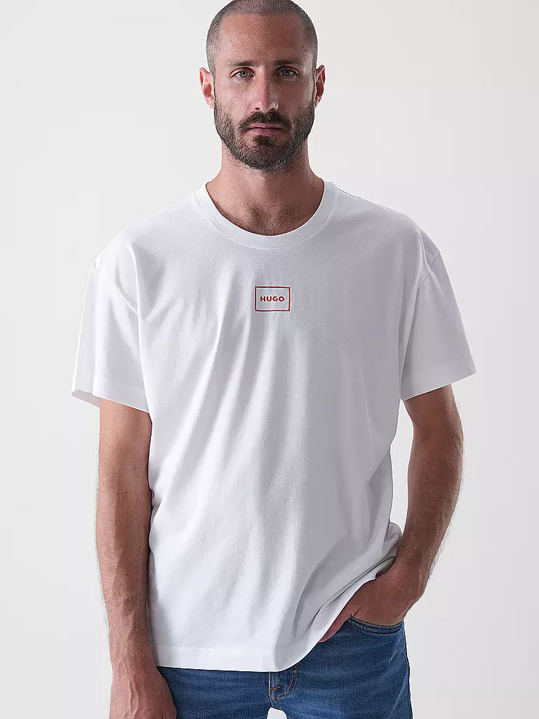 HUGO | Loungewear Shirt LAZE | schwarz
