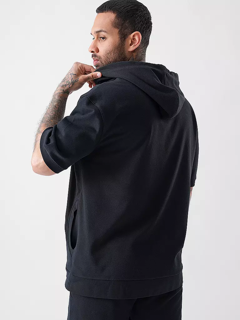 HUGO | Loungewear Shirt | schwarz