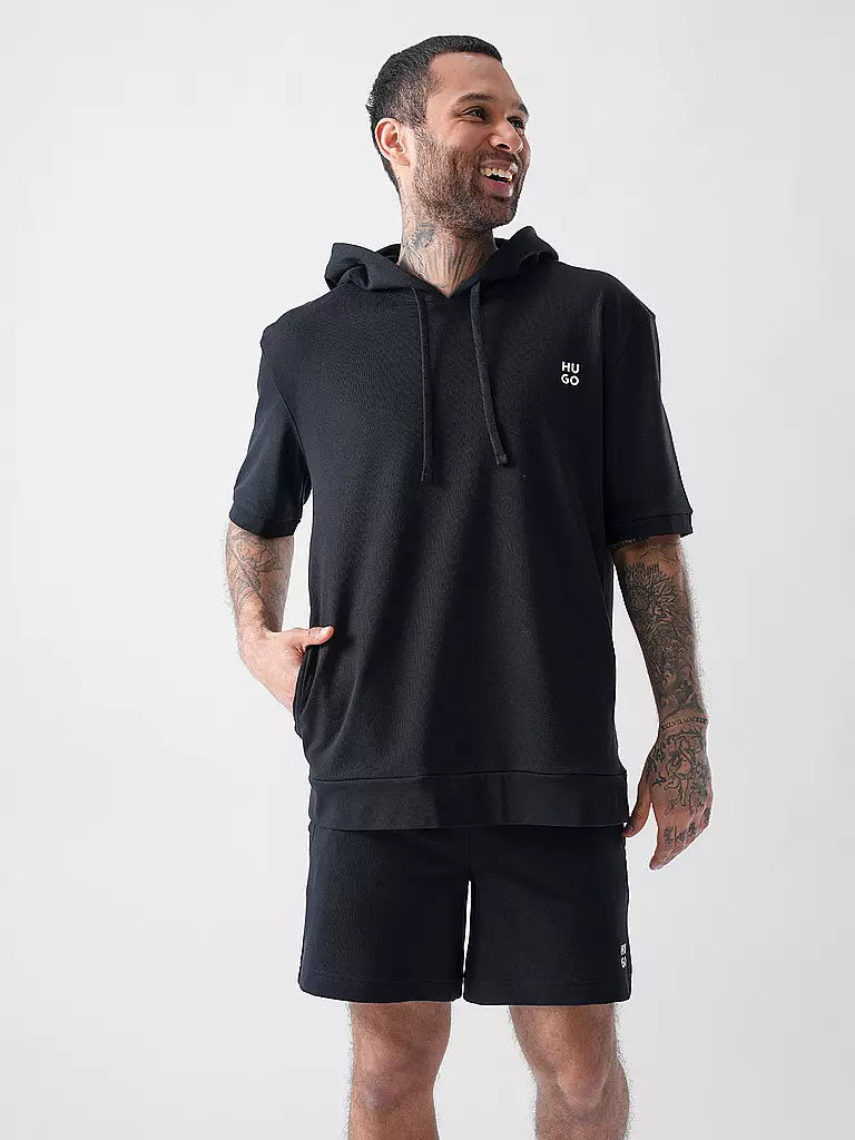 HUGO | Loungewear Shorts  | schwarz