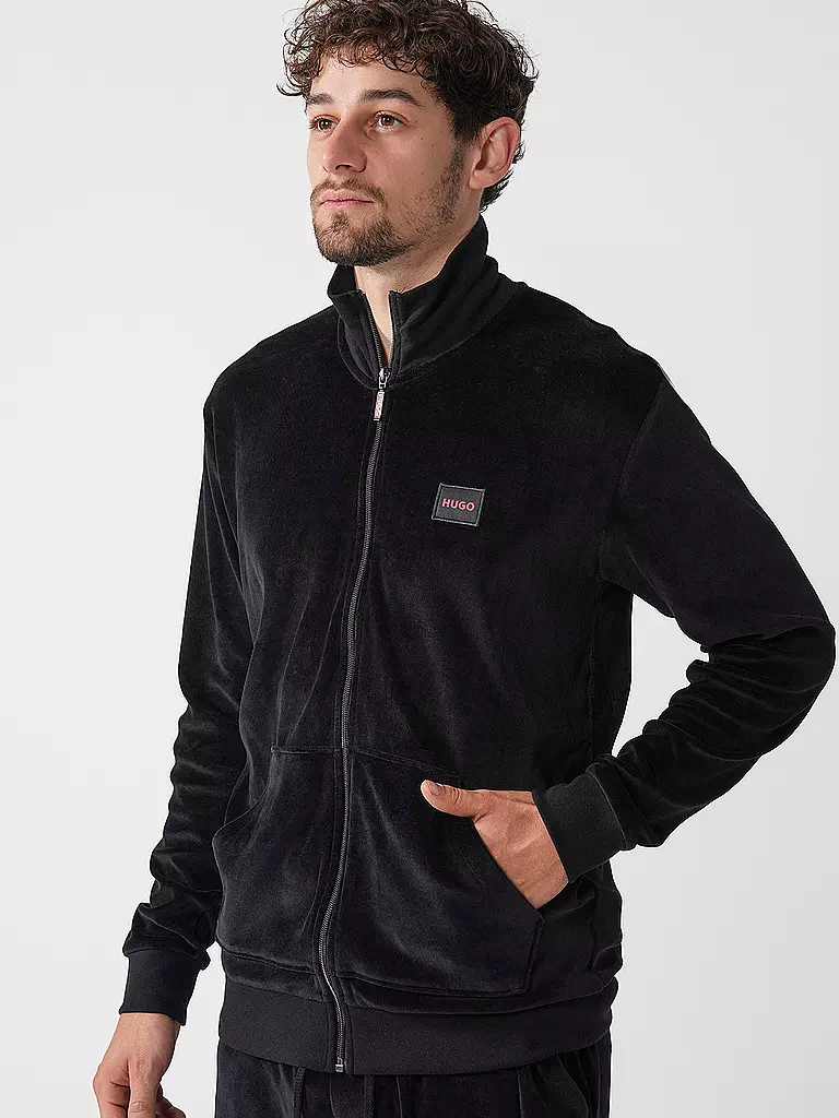 HUGO | Loungewear Sweater | schwarz