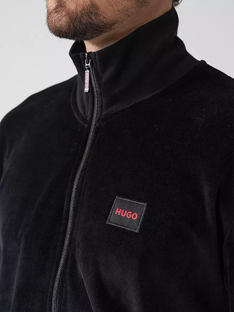 HUGO | Loungewear Sweater | schwarz