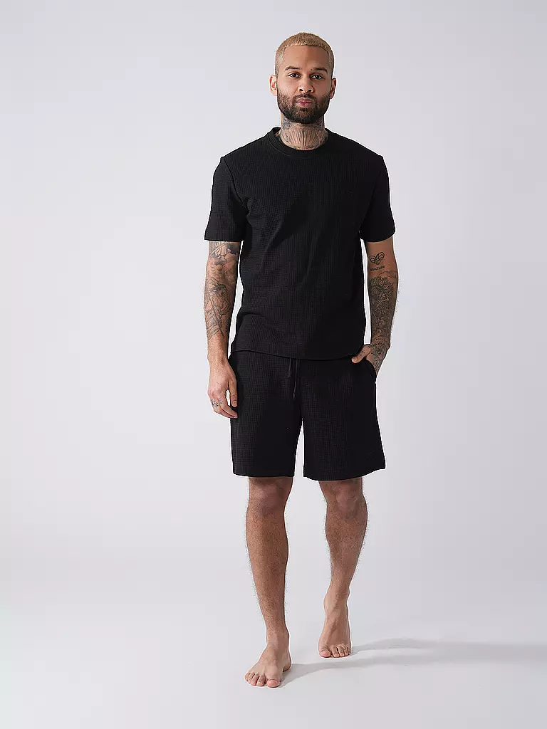 HUGO | Loungewear T-Shirt AUSTIN | schwarz