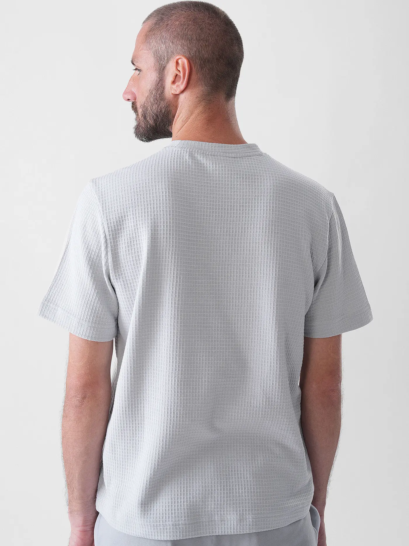 HUGO | Loungewear T-Shirt AUSTIN | hellgrau