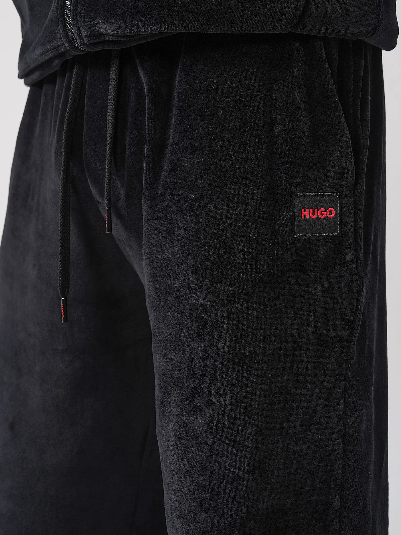 HUGO | Loungewearhose  | schwarz