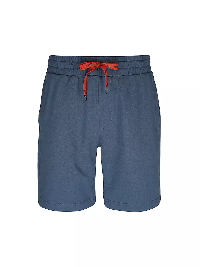 HUGO | Loungwear Shorts STACKED | blau