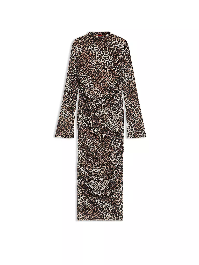 HUGO | Midikleid NARDONNAY | braun