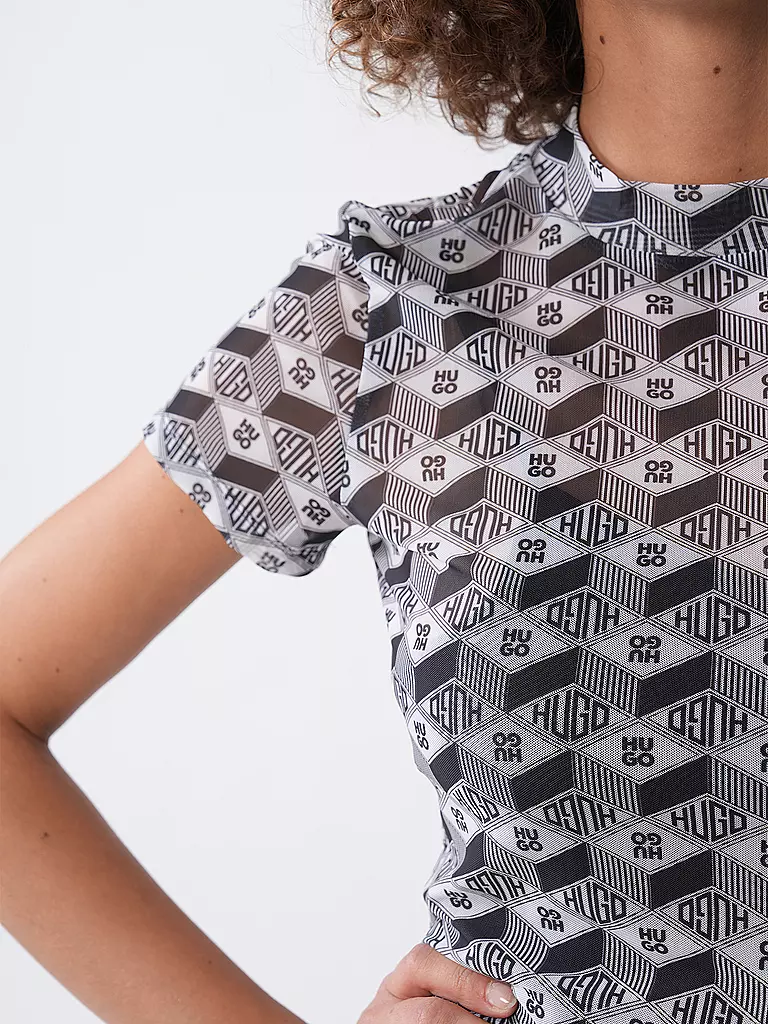 HUGO | Midikleid NASTORIA | silber
