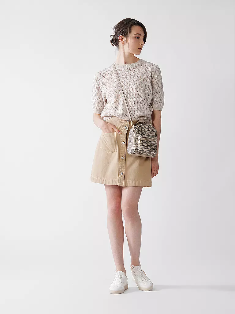 HUGO | Minirock RIKUSA-1-D | beige