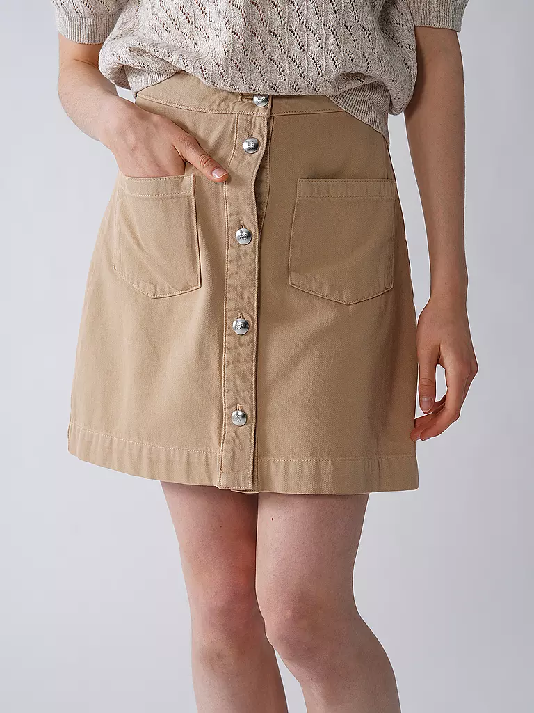 HUGO | Minirock RIKUSA-1-D | beige