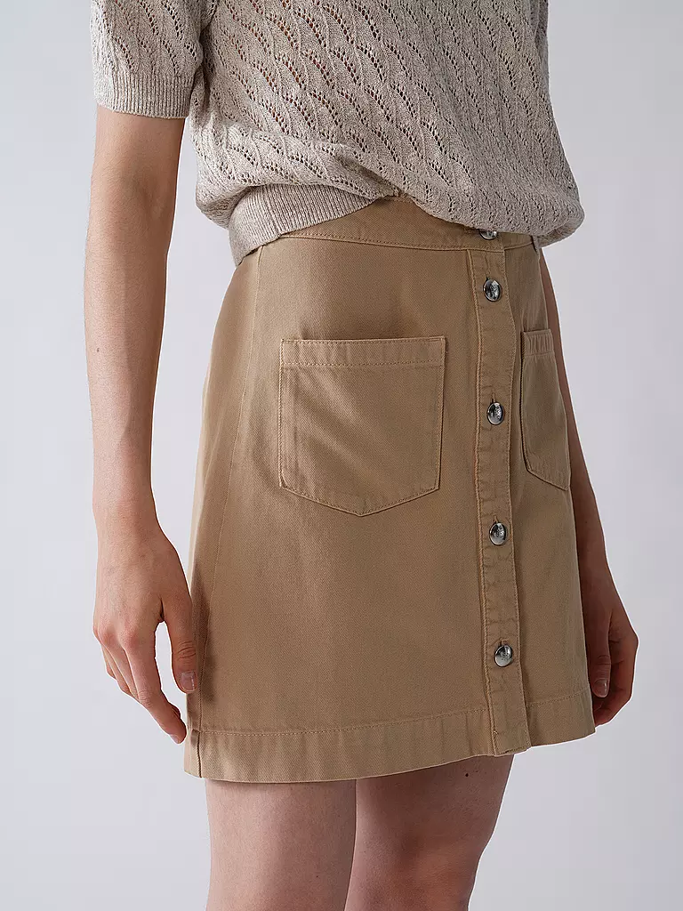 HUGO | Minirock RIKUSA-1-D | beige