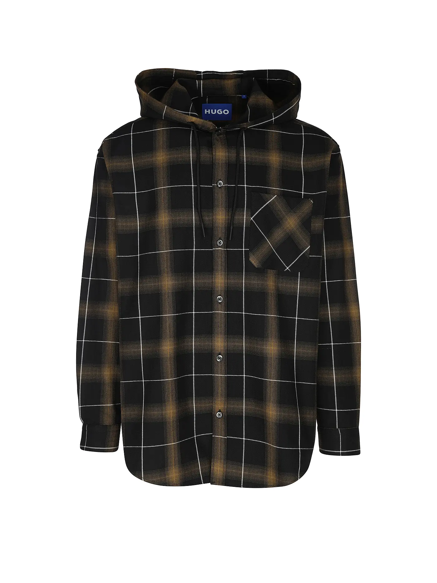 HUGO | Overshirt  | olive