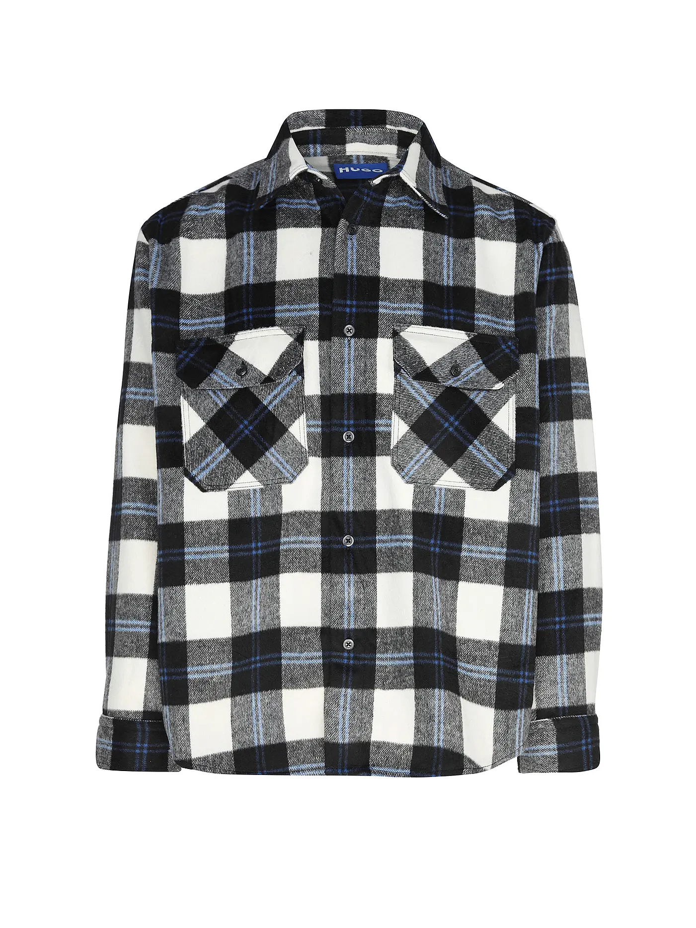 HUGO | Overshirt EBOLT  | schwarz