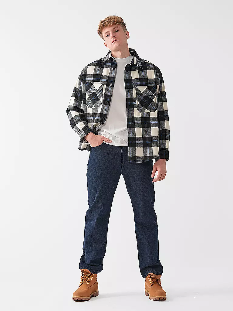HUGO | Overshirt EBOLT  | schwarz
