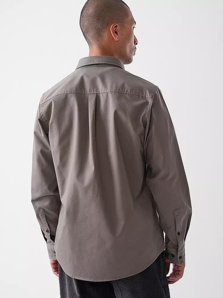 HUGO | Overshirt EGRIN | grau