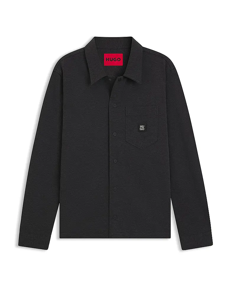 HUGO | Overshirt ENASO  | Grau