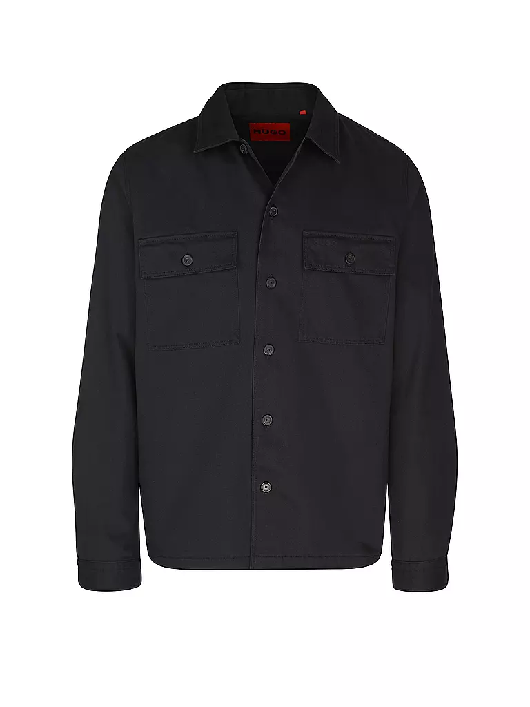 HUGO | Overshirt EPOLDO | schwarz