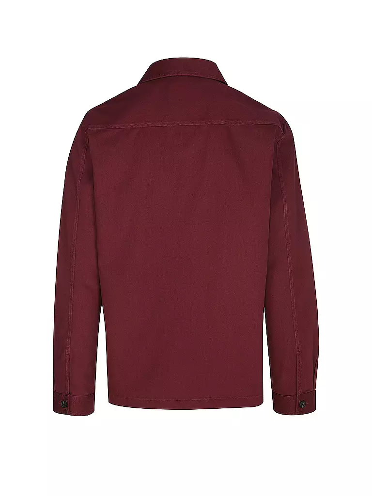 HUGO | Overshirt EPOLDO | dunkelrot