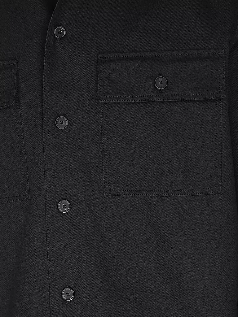 HUGO | Overshirt EPOLDO | schwarz