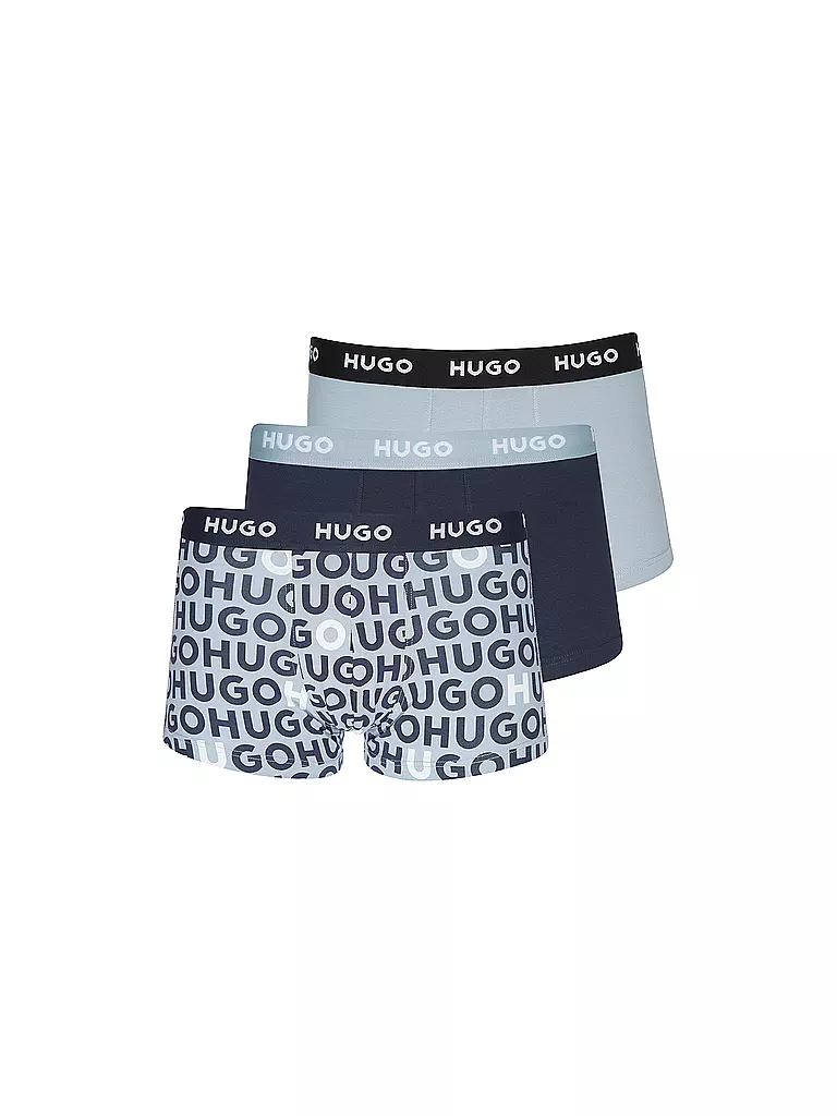 HUGO | Pants  3er Pkg. open miscellaneous | blau
