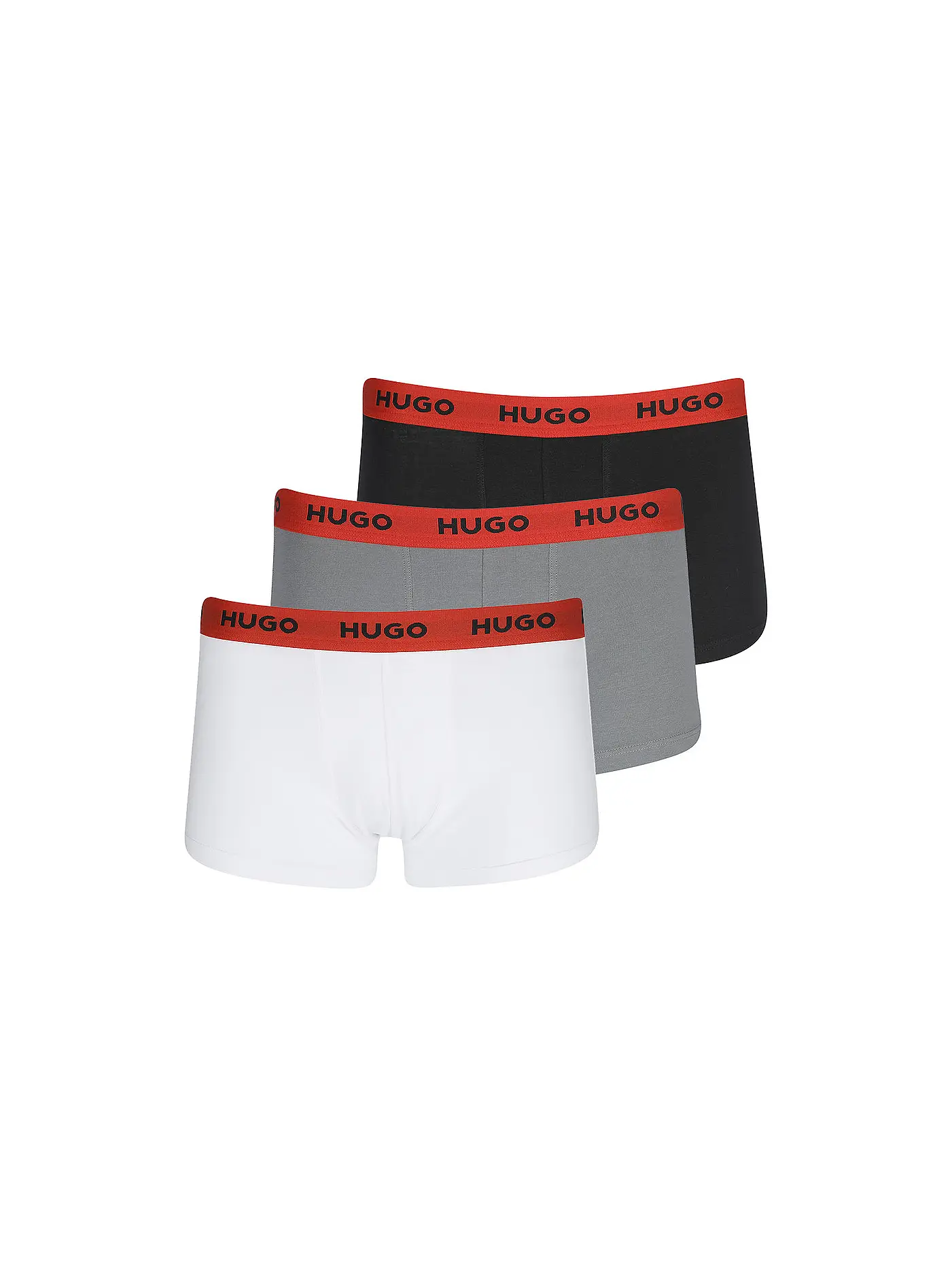 HUGO | Pants  3-er Pkg open blue | weiss
