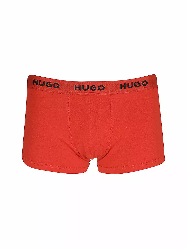 HUGO | Pants 3er Pkg schwarz rot | schwarz