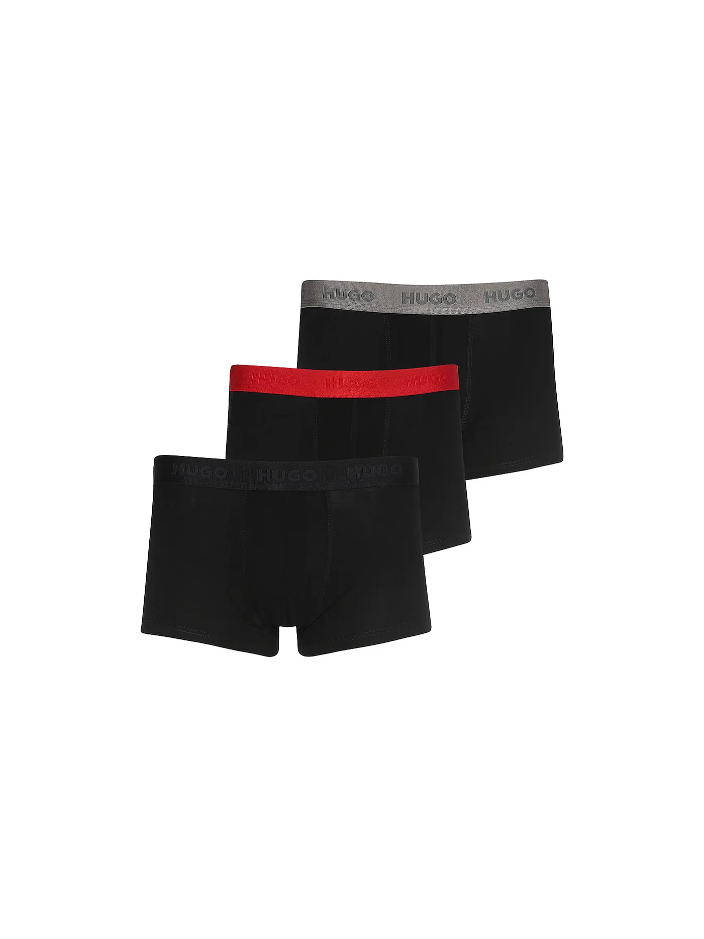 HUGO | Pants 3er Pkg. black | schwarz