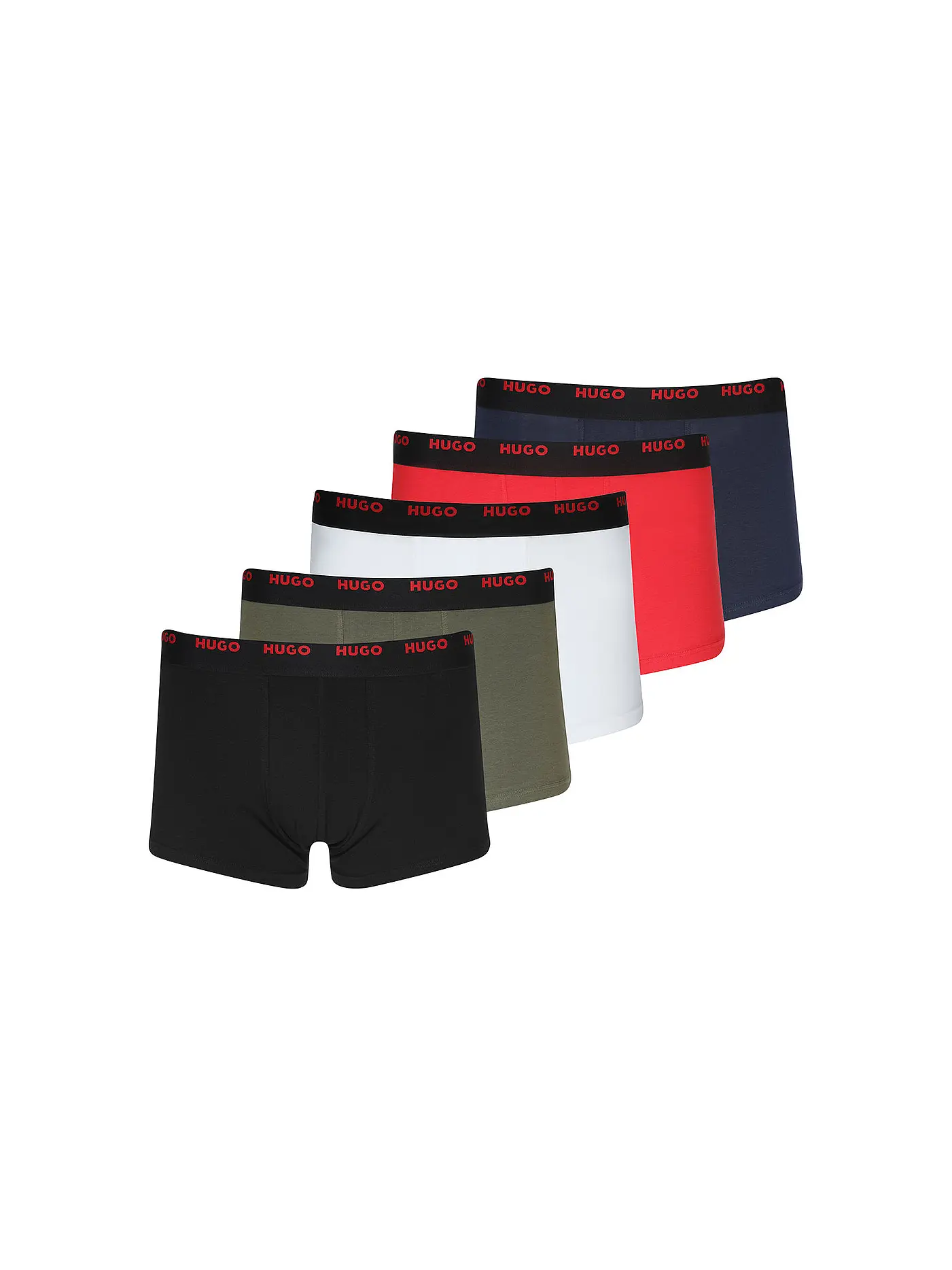 HUGO | Pants 5er Pkg. open miscellaneous | schwarz