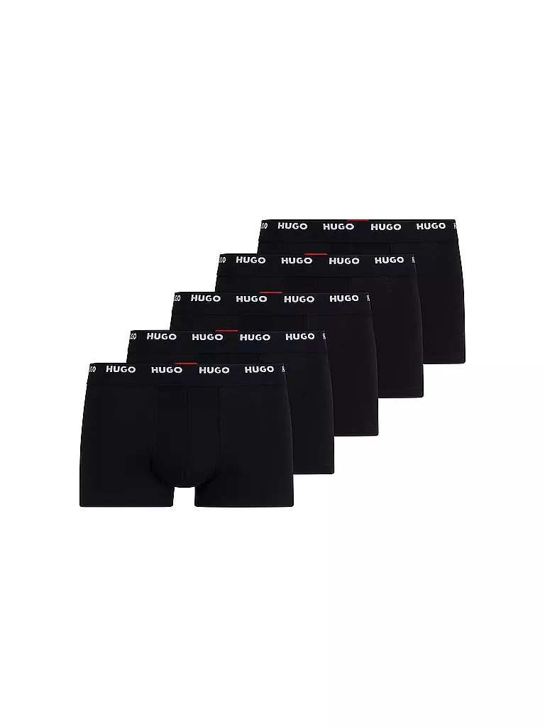 HUGO | Pants 5er Pkg. black | schwarz