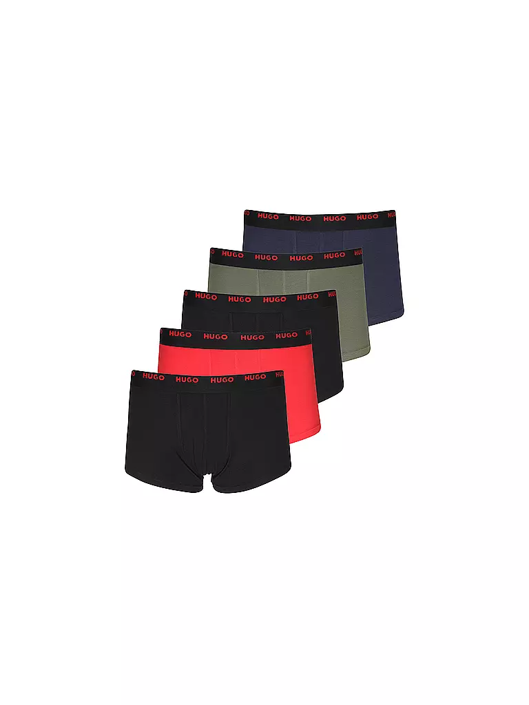 HUGO | Pants 5er Pkg. open miscellaneous | schwarz