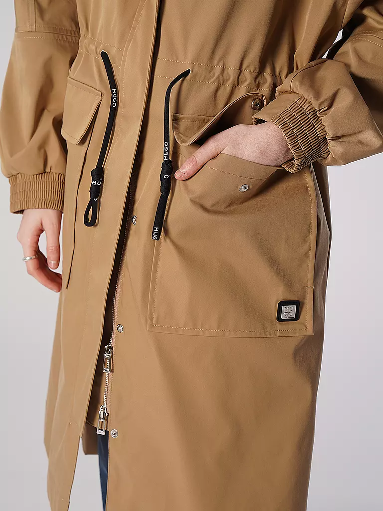 HUGO | Parka FIORENZA | beige